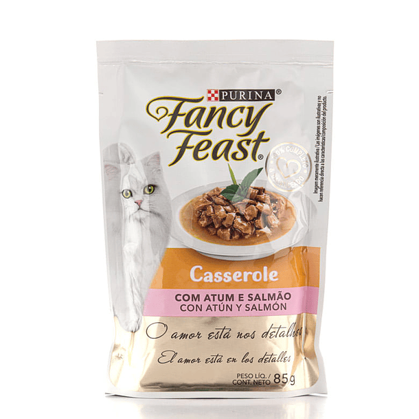 FANCY FEAST CASS TUNA Y SALMON 85 GR