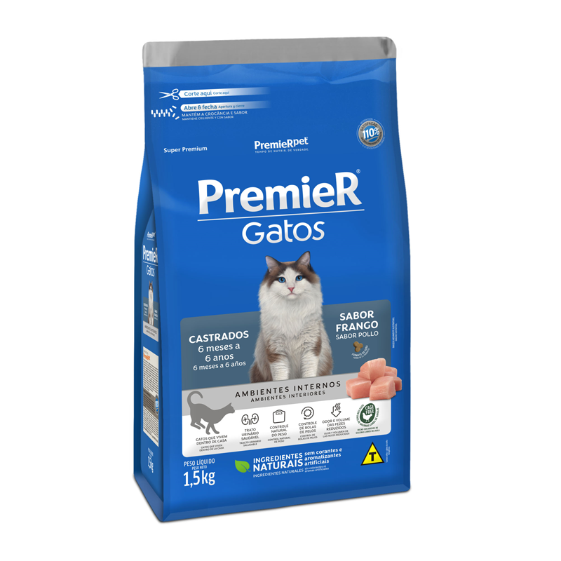 PREMIER GATOS CAST 6M A 6 AÑOS 1,5 KG