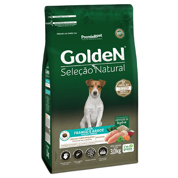 GOLDEN PREMIER PERRO ADULTO MINI BITS 3 KG