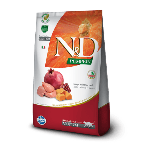 ND PUMPKIN FELINE ADULT FRANGO 1,5KG