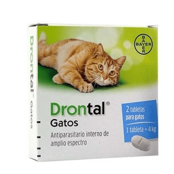 DRONTAL CAT CLINICO 1 CADA 4 KG