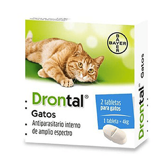 DRONTAL GATOS X 2 COMP.