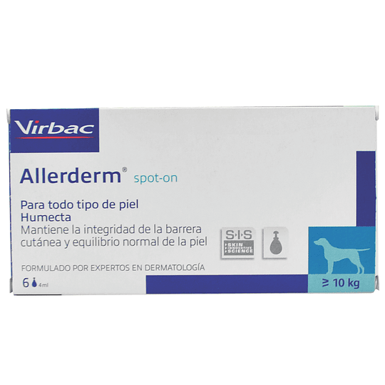 ALLERDERM SPOT ON 6 PIP X 4 ML