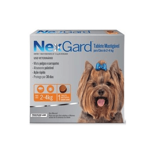 NEXGARD 1TAB. 11,3 MG 2-4 K