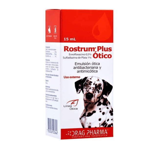 ROSTRUM PLUS OTICO 15 ML