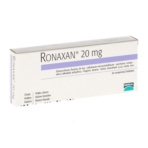 RONAXAN 20 MG 20 COMP