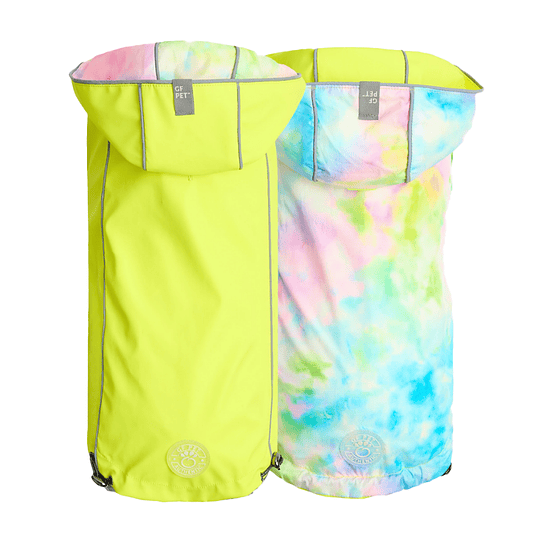 GFPET IMPERMEABLE REVERS NEON YELLOW S