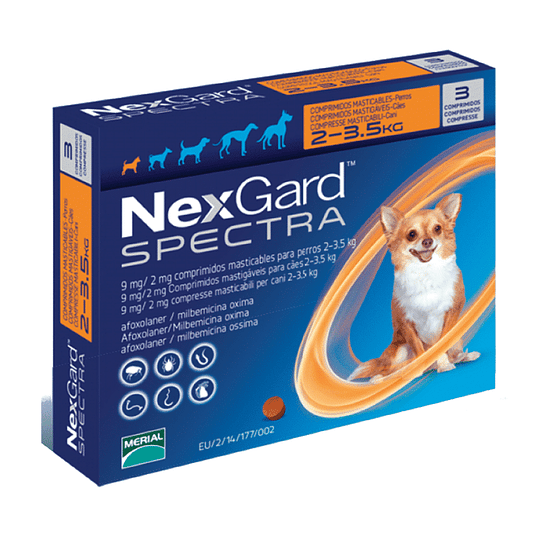 NEXGARD SPECTRA 2-3.5K 3 COMP