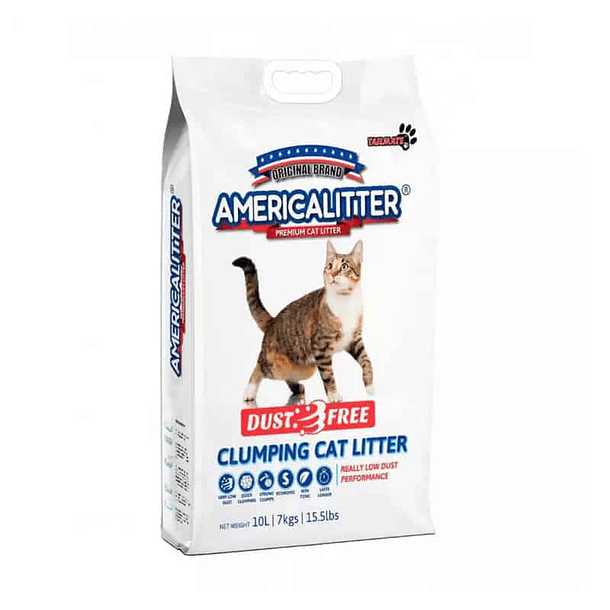 AMERICA LITTER DUST FREE 7 KG 