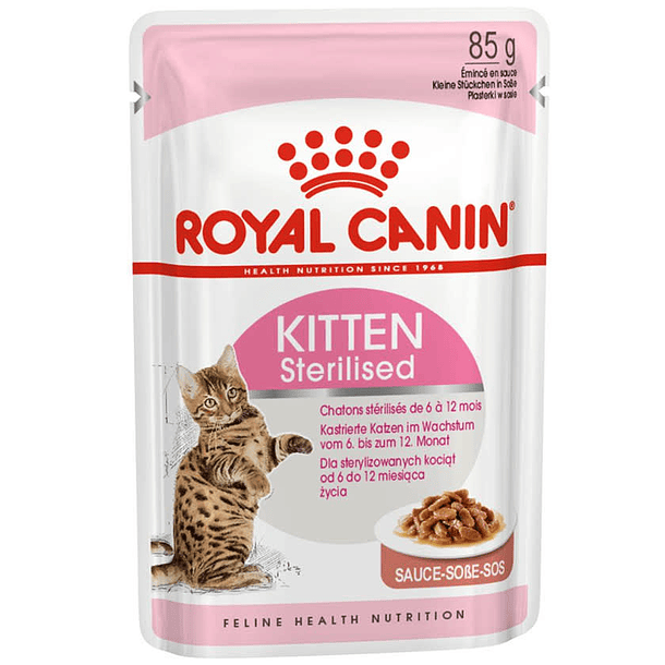 ROYAL CANIN KITTEN STERILISED POUCH 85 GR