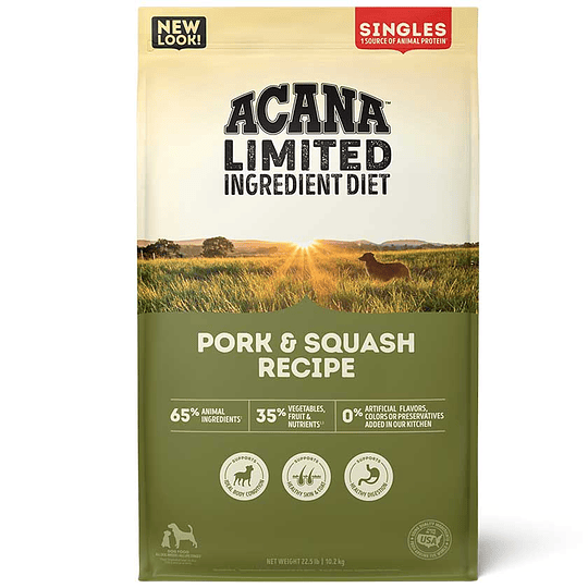 ACANA PERRO PORK AND SQUASH 2 KG 