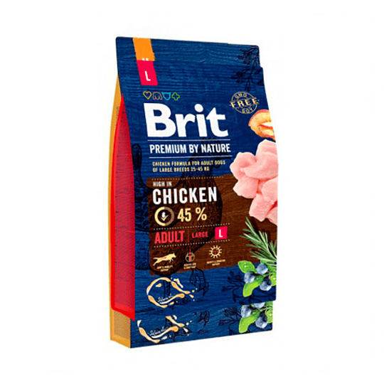 BRIT PREMIUM BY NATURE ADULT LARGE CHICKEN