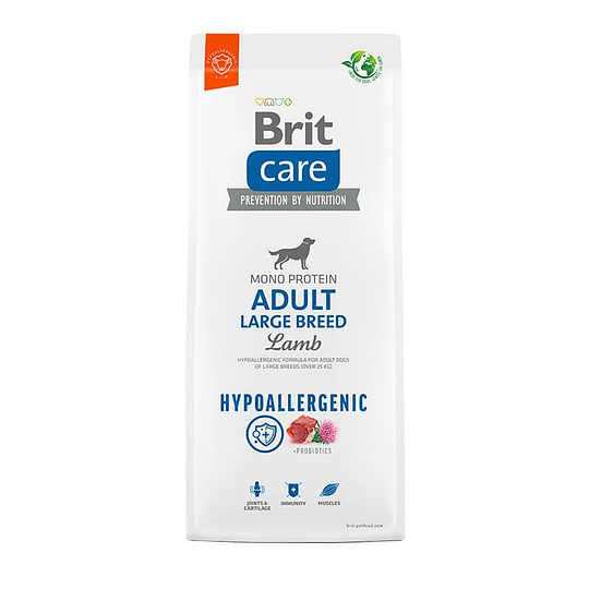 BRIT CARE DOG HYPOALLERGENIC ADULT LARGE BREED LAMB 