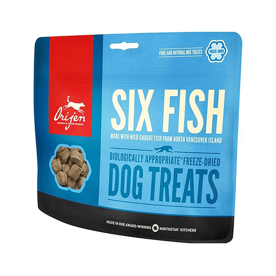 ORIJEN SIX FISH PERRO TREATS