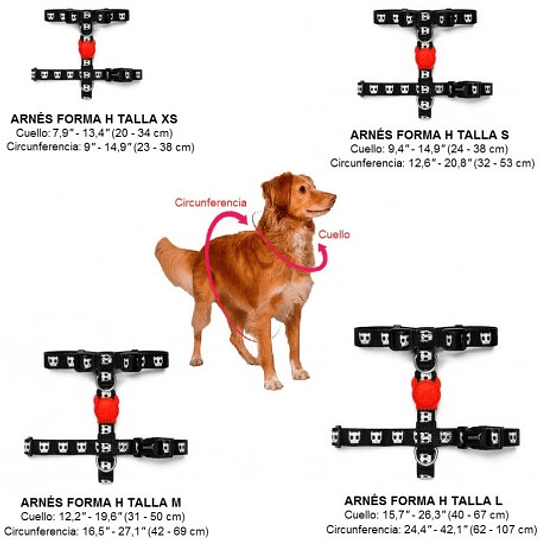 ZEEDOG GIBSON H-HARNESS SMALL