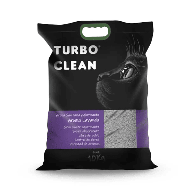 TURBO CLEAN AGLUTINANTE 10 KG LAVANDA