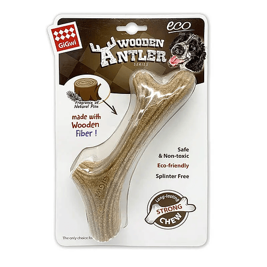 GIGWI WOODEN ANTLER 