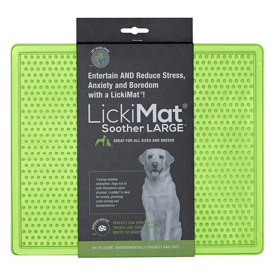 LICKIMAT SOOTHER XL GREEN FOR DOG