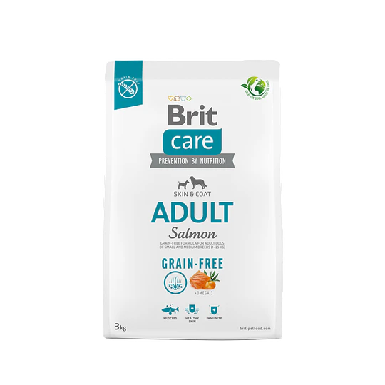 BRIT CARE DOG GRAIN FREE ADULT SALMON 
