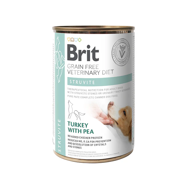 BRIT GF VD DOG CAN STRUVITE 400 G