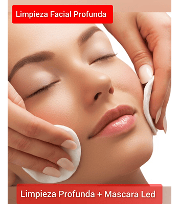 Limpieza Facial Profunda + Mascara Led 