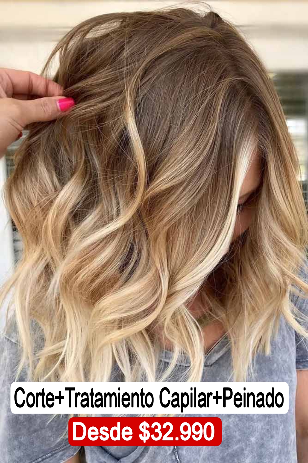 Corte + Masaje Capilar Básico + Peinado o Brushing