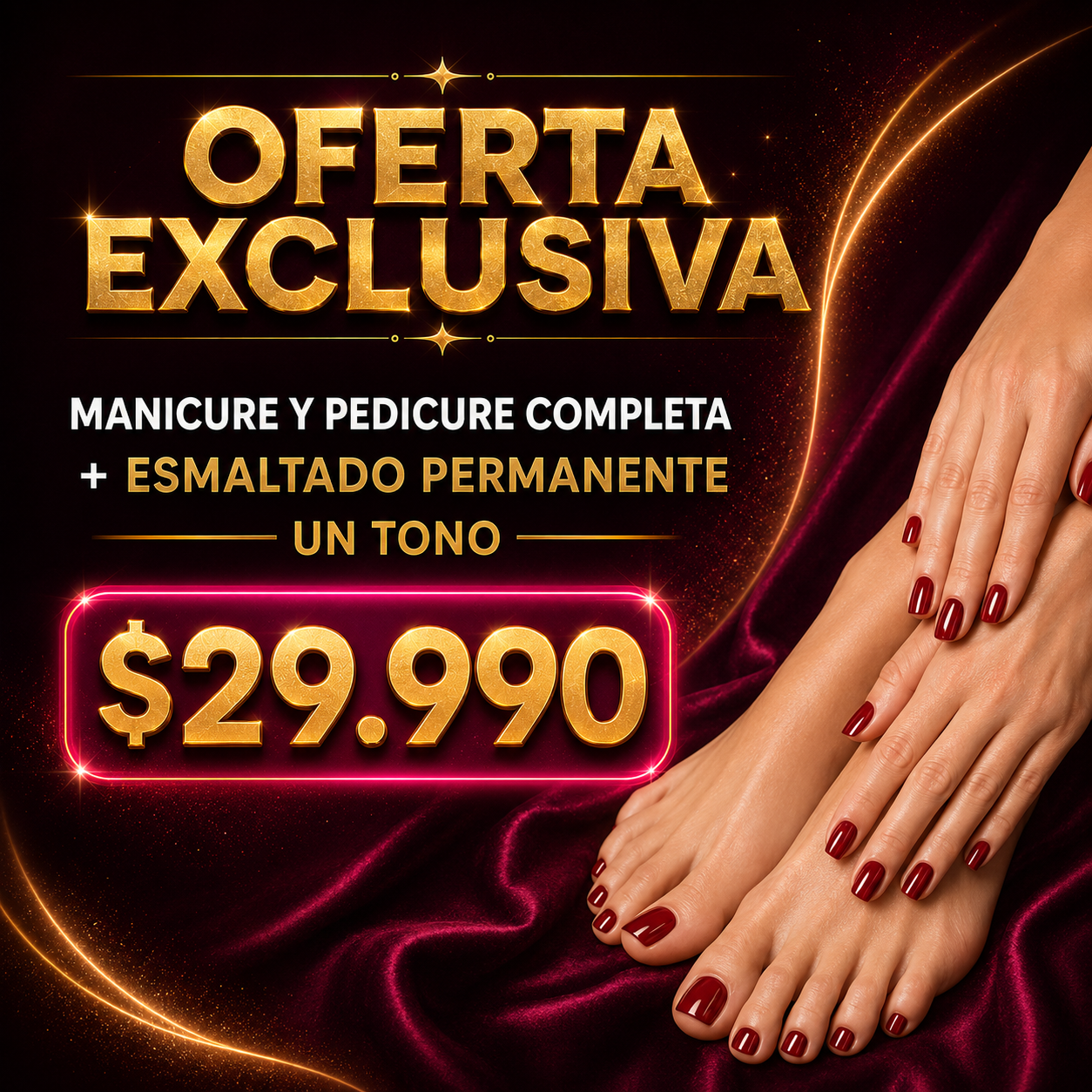 Esmaltado Permanente Manos y Pies