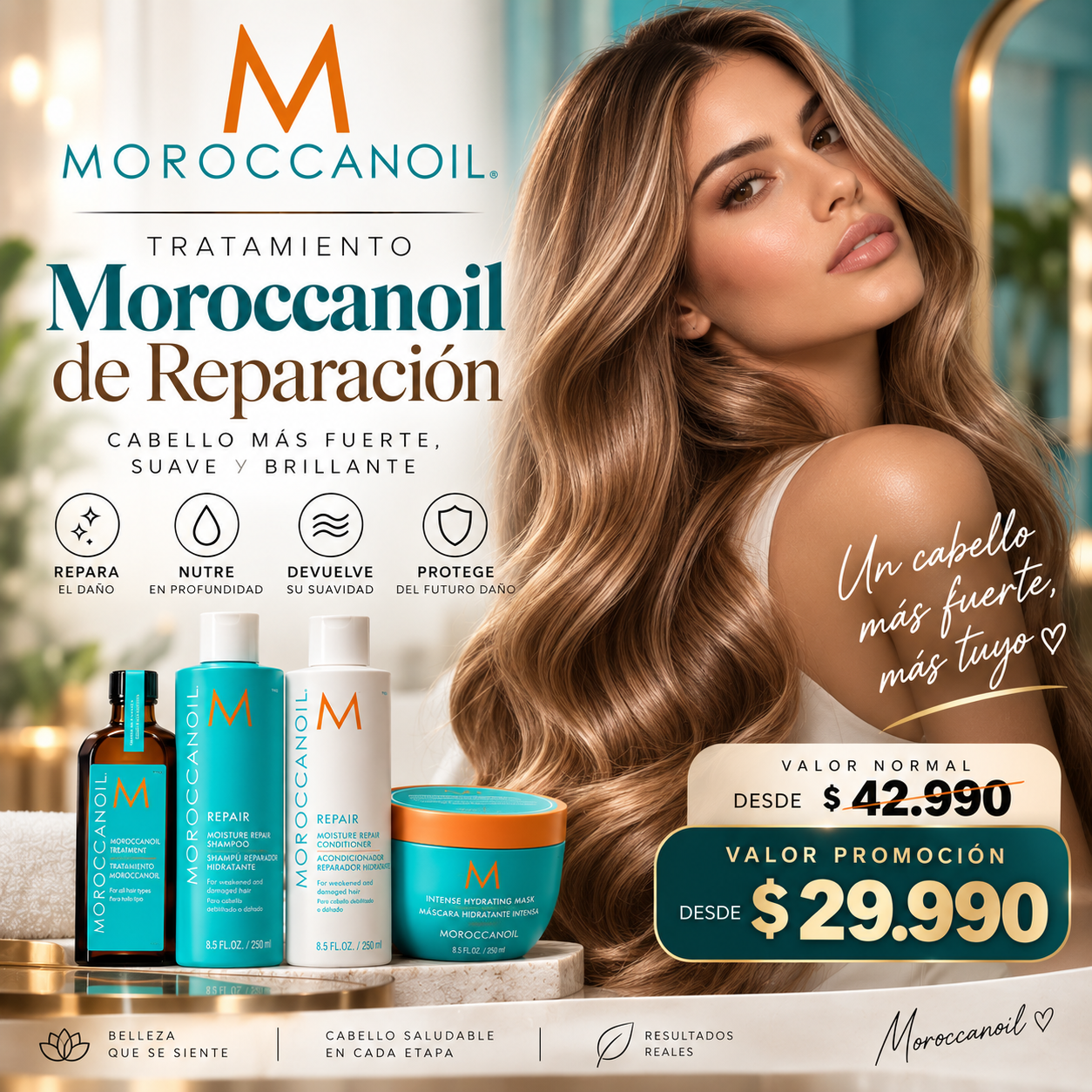 Tratamiento de Reparación Capilar Moroccanoil