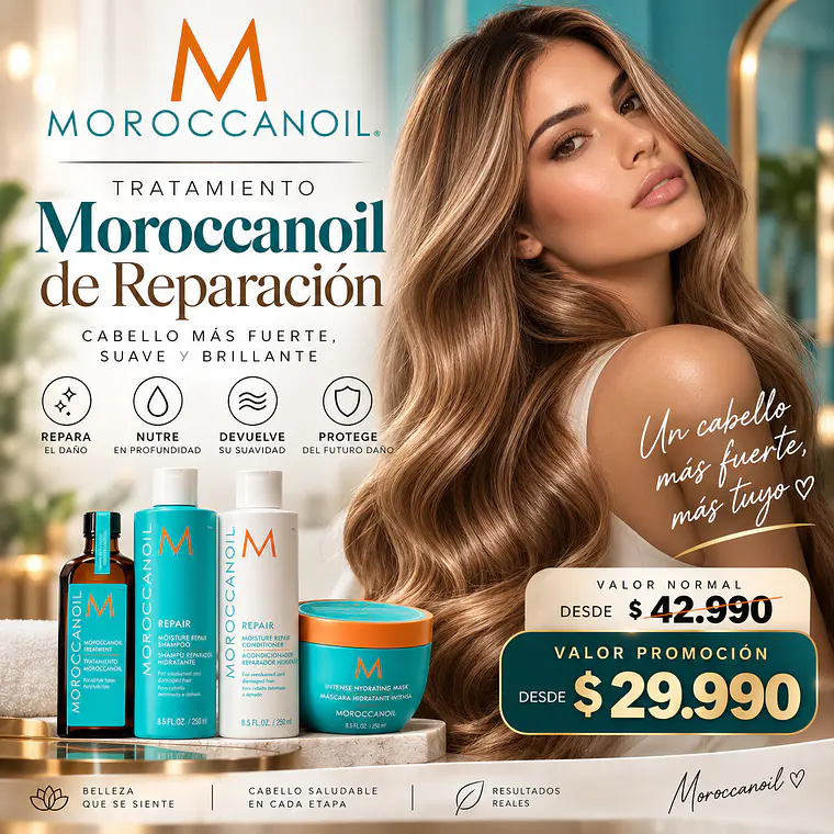 Tratamiento de Reparación Capilar Moroccanoil 1
