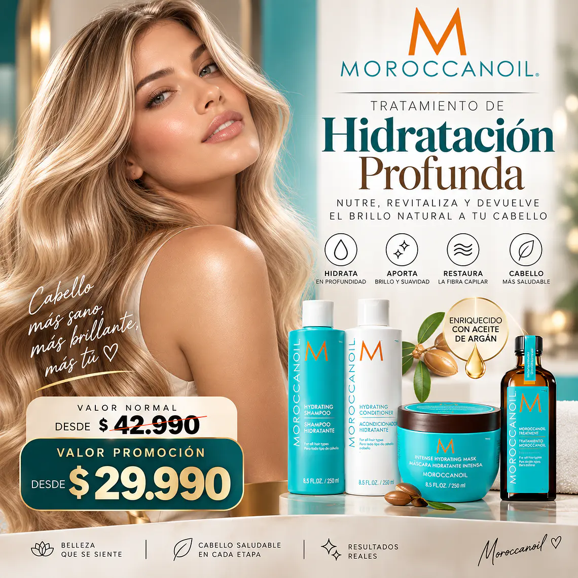 Tratamiento Hidratación Capilar Moroccanoil  1