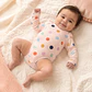 Set 4 Bodys 100% Algodón para Niñas diseño Arcoíris - Miniatura 4