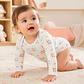 Set 4 Bodys 100% Algodón para Niñas diseño Arcoíris - Miniatura 6