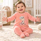 Enterito 100% Algodón para Bebé Niña – Cebra Sweet Animal - Miniatura 2