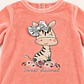 Enterito 100% Algodón para Bebé Niña – Cebra Sweet Animal - Miniatura 3