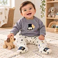 Conjunto 2 Piezas para Bebé Niño – Perritos - Miniatura 2