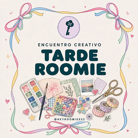 Tarde Roomie - Viernes 23 Octubre 18.00 hrs.