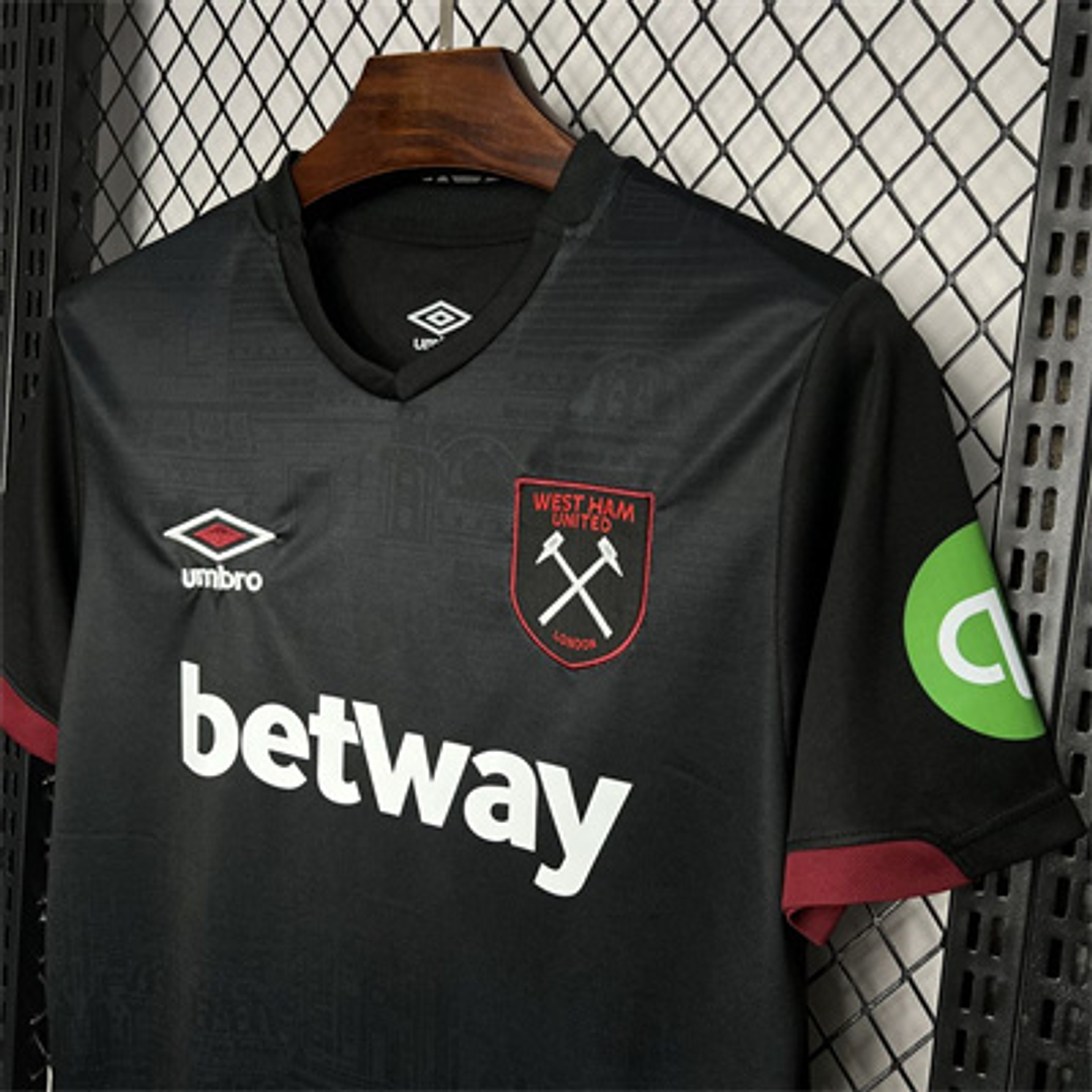 T-Shirt West Ham United 24/25 Secundária 6