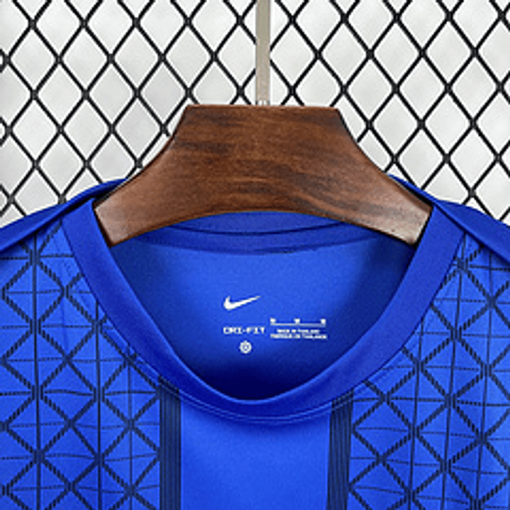 T-Shirt Paris Saint Germain 25/26 Pré Jogo Azul 5