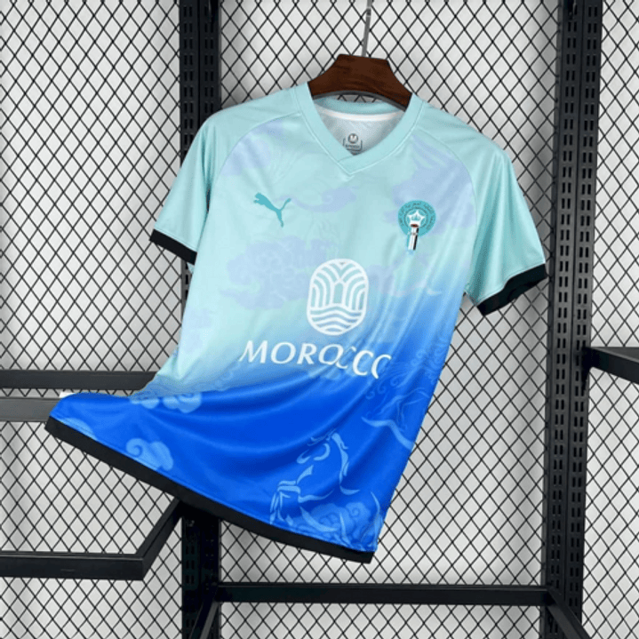 T-Shirt Marrocos 25/26 Edição Especial Sky Blue 1