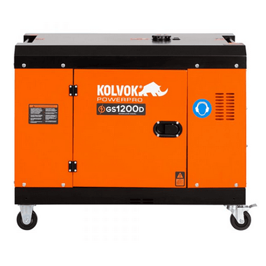 Generador Diésel Monofásico de 12 KVA KOLVOK