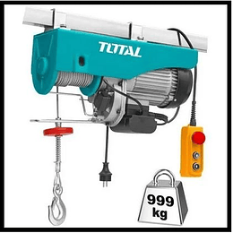 Tecle Eléctrico 1600W 1000 KG TOTAL