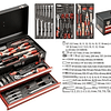 Caja de herramientas con 80 piezas YATO