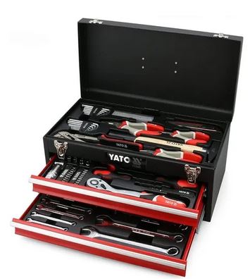 Caja de herramientas con 80 piezas YATO