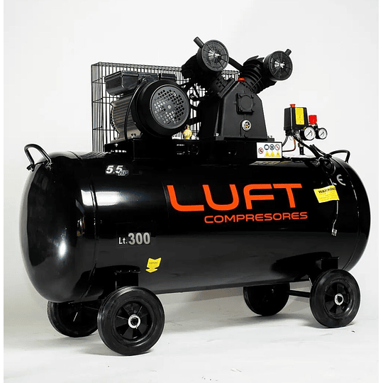 Compresor Trifásico de 5,5HP 300 Litros LUFT