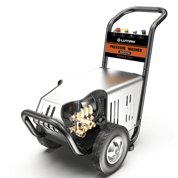 Hidrolavadora Industrial Eléctrica de 2600PSI 5HP Lutian