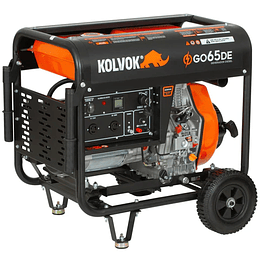 GENERADOR MONO GO65DE 6.5KVA DIESEL  KOLVOK