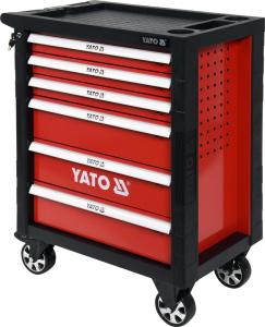 CARRO DE TRABAJO MOVIL 6 GABINETES C/HERR 177 PCS YT-55300