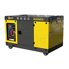 Generador Dual (Monofasico y Trifasico) Diesel Insonorizado 16KW Krafter KRD23000EA-M 1