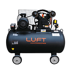Oferta Compresor Trifásico de 5,5HP 300 Litros LUFT+ Compresor de 50L 1HP 2