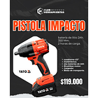 Pistola Impacto 18V 350NM 1/2